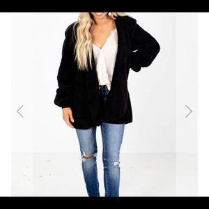 Bella Ella Boutique Faux Fur Jacket